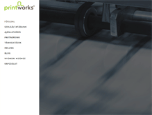 Tablet Screenshot of printworks.hu