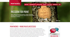 Desktop Screenshot of printworks.fi